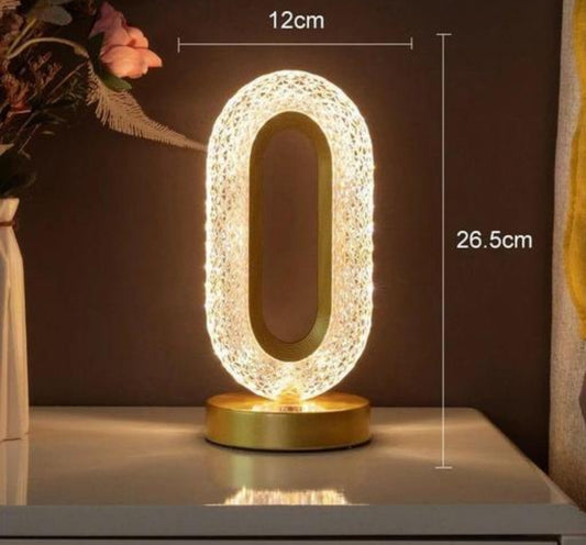 Bronxton atmosphere crystall table lamp pack of 01