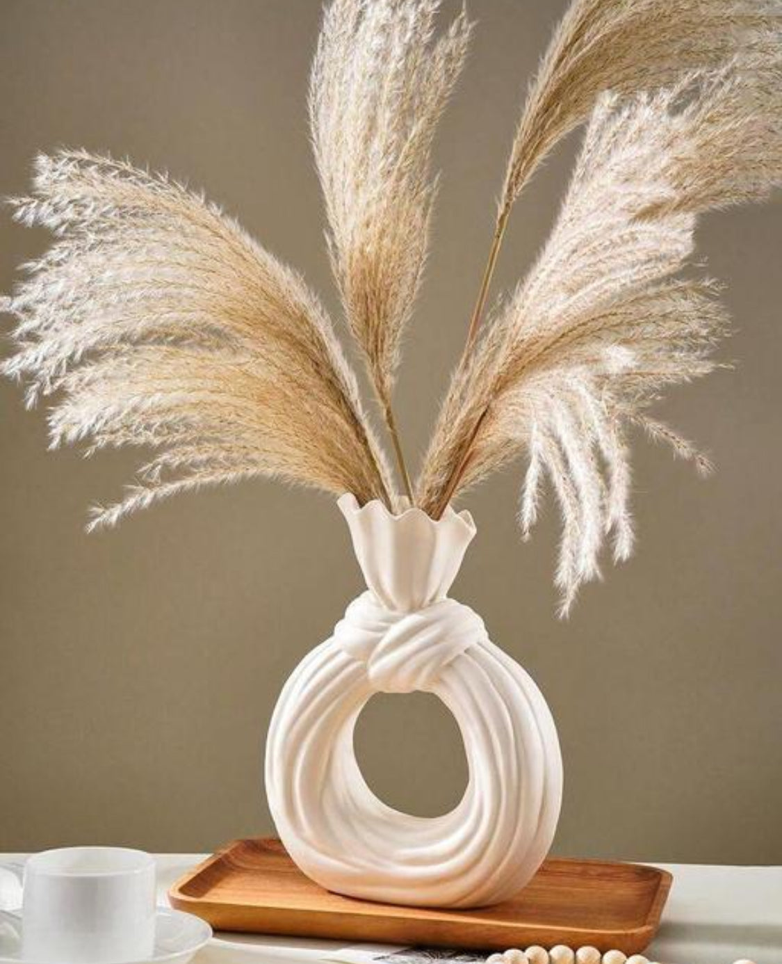 Ceramic Vase for Living Room, Garden, Flower, Balcony, Bedroom | Flower Pot for Home Decor